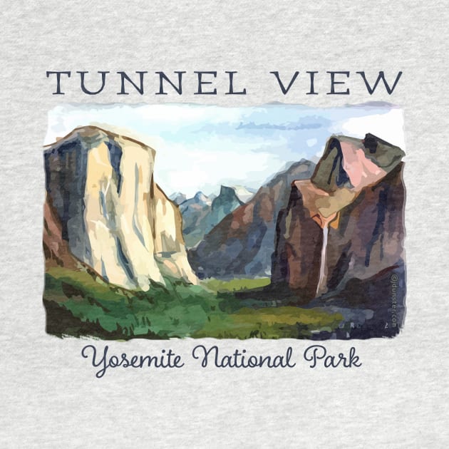 Tunnel View - Yosemite National Park by jdunster